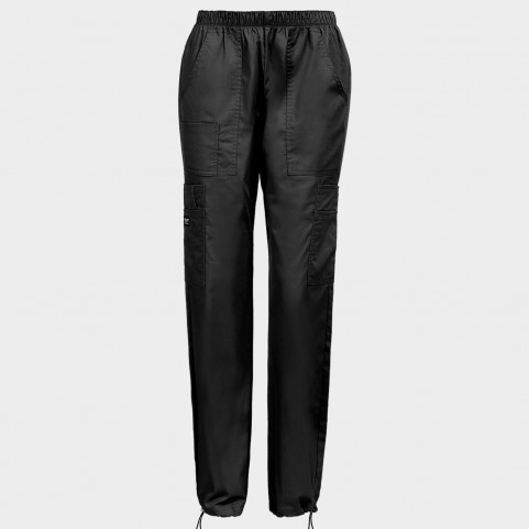 Pantaloni medicali CHEROKEE MR CARGO NEGRU WWE4005