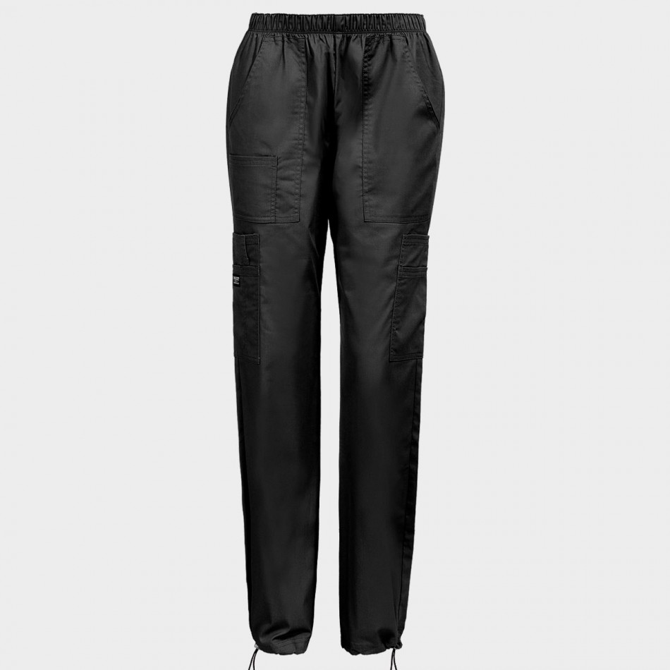 Pantaloni medicali CHEROKEE MR CARGO NEGRU WWE4005