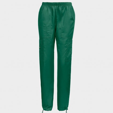 Pantaloni medicali CHEROKEE MR CARGO VERDE WWE4005