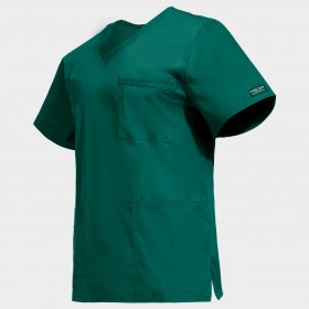 Tunică medicală CHEROKEE V-NECK VERDE WWE4725 3