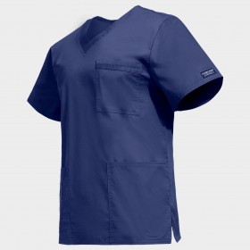 Tunică medicală CHEROKEE V-NECK ALBASTRU ÎNCHIS WWE4725 4