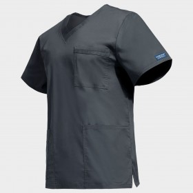 Tunică medicală CHEROKEE V-NECK GRI WWE4725 3