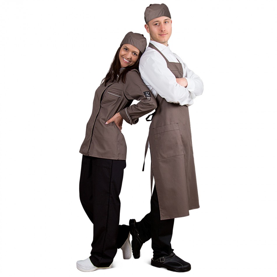 STEFANIA BROWN Lady's chef's tunic