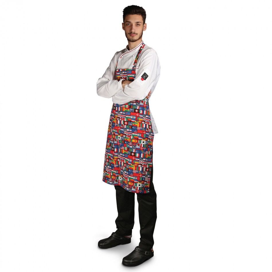 PETTORINA FLAGS Bib apron