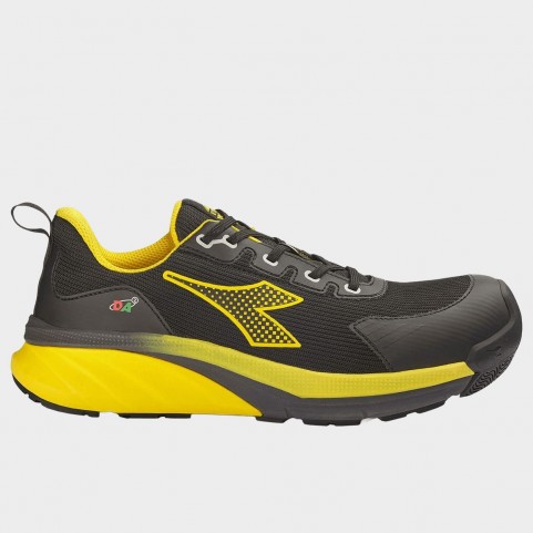 Încălțăminte de lucru DIADORA VORTEX DA2 LOW S3S SC SR HRO ESD BLACK/YELLOW