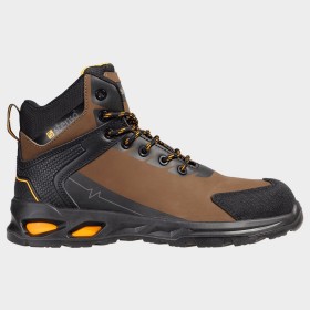 Pantofi înalți RULER MID O2 SR BROWN/BLACK 1