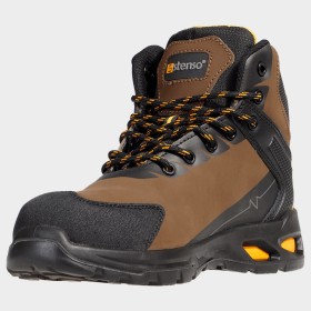Pantofi înalți RULER MID O2 SR BROWN/BLACK 4