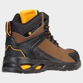 Pantofi înalți RULER MID O2 SR BROWN/BLACK 8