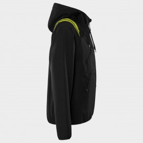 Jachetă de lucru FRISTADS HOODED SOFTSHELL 4-STRETCH NEGRU 4