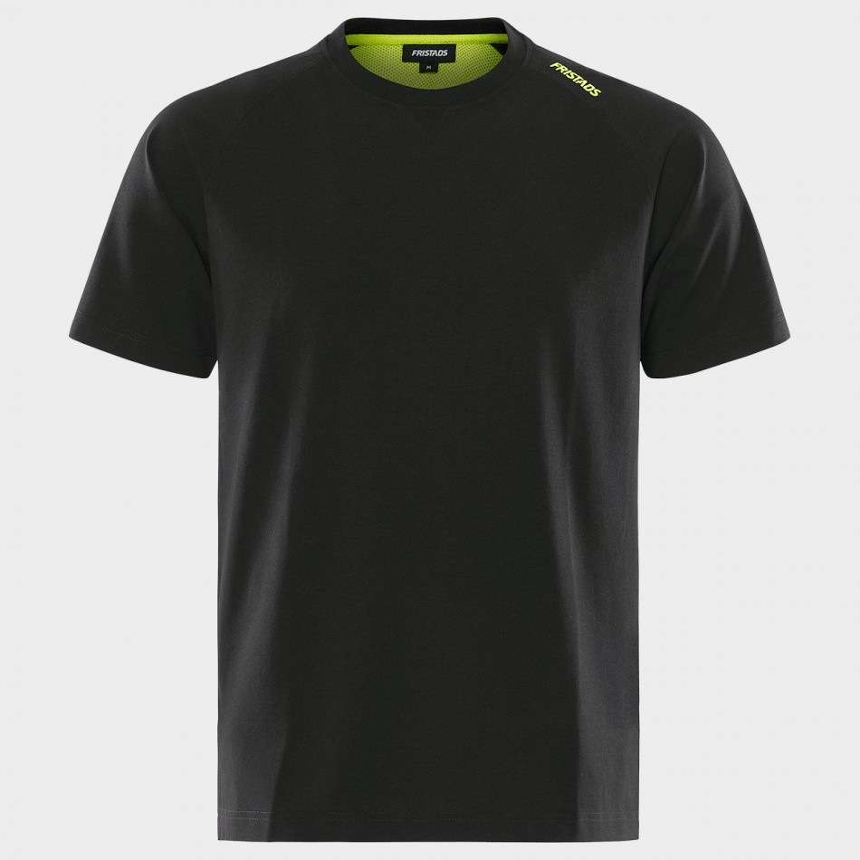 Tricou FRISTADS HEAVY STRETCH NEGRU