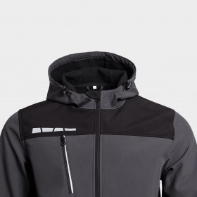 Geacă de lucru RUNE SOFTSHELL BLUE/BLACK 4