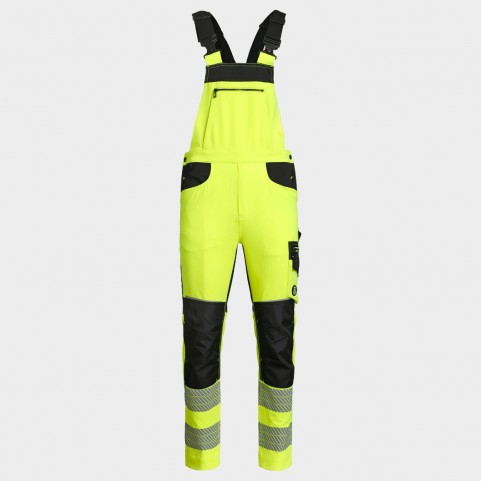 Salopetă de lucru REVOLT HV 4STRETCH, galben