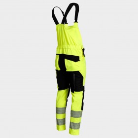 Salopetă de lucru REVOLT HV 4STRETCH, galben 4