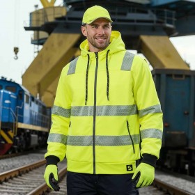 Hanorac de înaltă vizibilitate NOBEL HV YELLOW 2