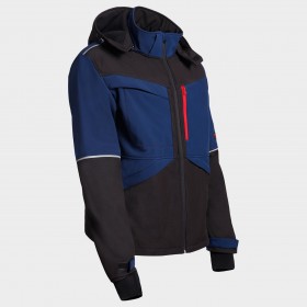 Jachetă softshell PRISMA SOFTSHELL 2.0 ALBASTRU NEGRU/ÎNCHIS 4