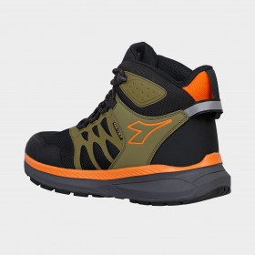 Încălțăminte de lucru DIADORA FREEDOM MID 06 SR BLACK/OLIVE GREEN 4