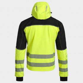 Jachetă softshell PRISMA 2.0 HV YELLOW/BLACK 3