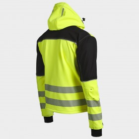 Jachetă softshell PRISMA 2.0 HV YELLOW/BLACK 4