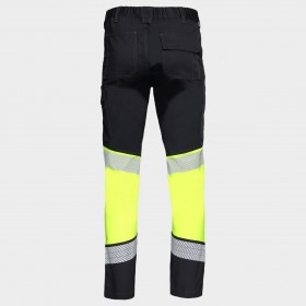 Pantaloni de lucru PRIMO HV STRETCH YELLOW 2