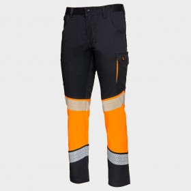 Pantaloni de lucru PRIMO HV STRETCH ORANGE 4