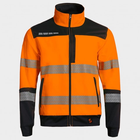 Jachetă de lucru PRIMO HV LIGHT STRETCH ORANGE