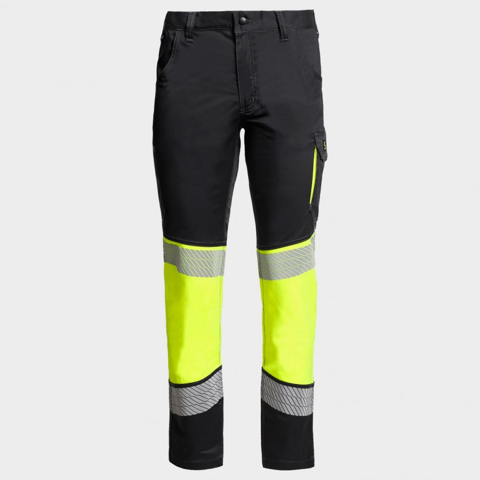 Pantaloni de lucru PRIMO HV LIGHT STRETCH YELLOW