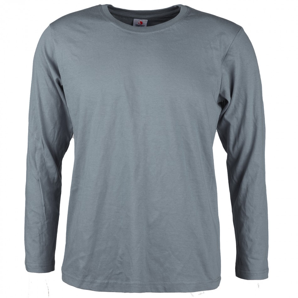 Tricou maneca lunga CLASSIC LS GRI