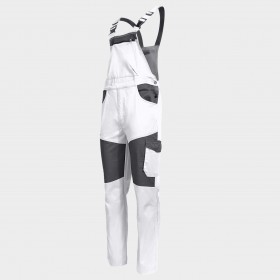Salopetă de lucru EOS STRETCH WHITE/GREY 3