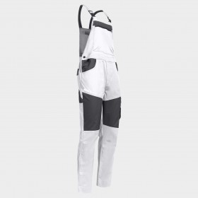 Salopetă de lucru EOS STRETCH WHITE/GREY 4