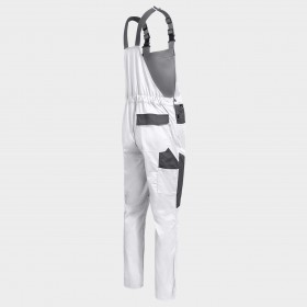 Salopetă de lucru EOS STRETCH WHITE/GREY 5