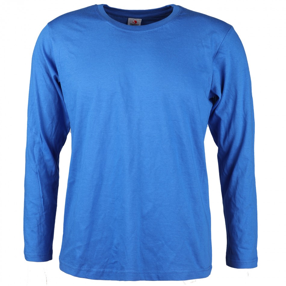 Tricou maneca lunga CLASSIC LS ALBASTRU REGAL