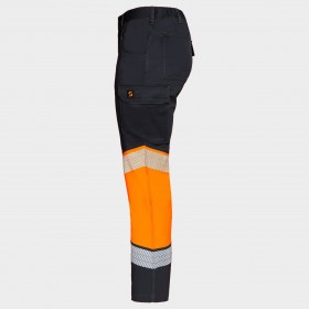 Pantaloni de lucru PRIMO HV LIGHT STRETCH ORANGE 6