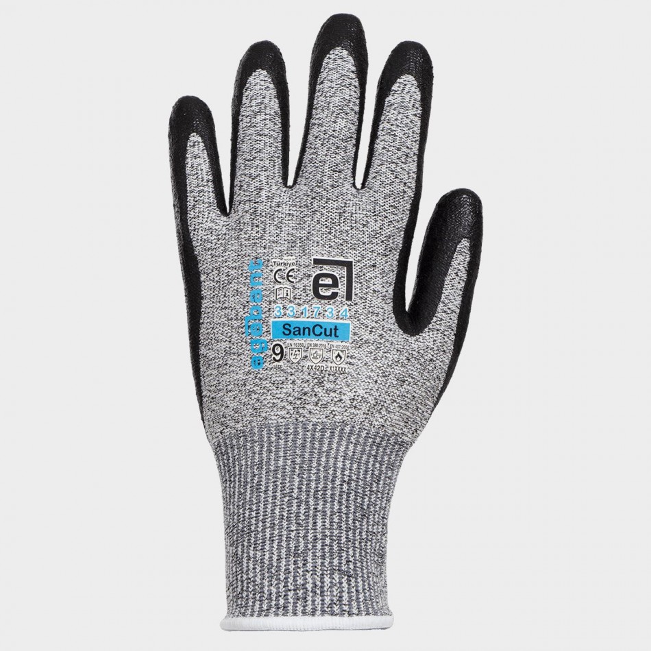 Mănuși anti-tăiere topite în spumă de nitril EGEBANT SANCUT