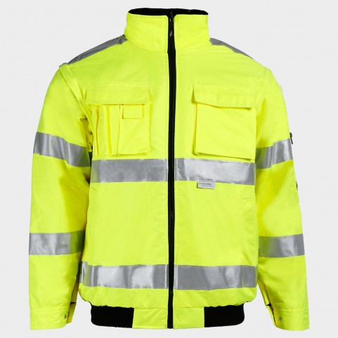 Jachetă reflectorizanta GROVER HV YELLOW
