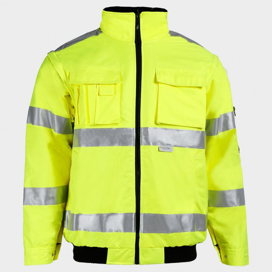 Jachetă reflectorizanta GROVER HV YELLOW