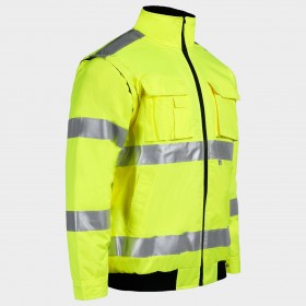 Jachetă reflectorizanta GROVER HV YELLOW 8