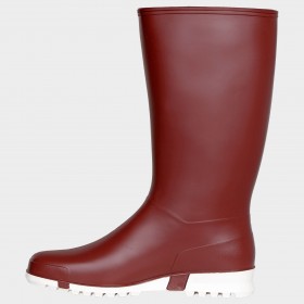 Cizme de lucru pentru femei Dunlop Sport BURGUNDY/WHITE 3