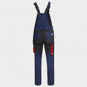 Salopetă de lucru KASTOR STRETCH DARK BLUE/RED 2