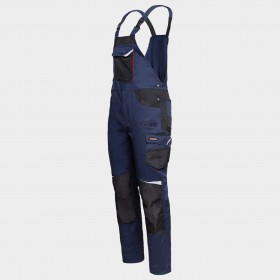 Salopetă de lucru KASTOR STRETCH DARK BLUE/RED 3