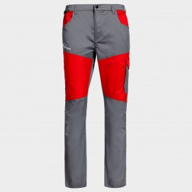 Pantaloni de lucru EOS STRETCH RED/GREY