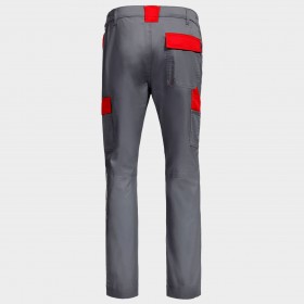 Pantaloni de lucru EOS STRETCH RED/GREY 3