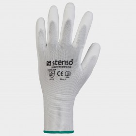 Mănuși imersate în poliuretan BLACKBURN WHITE 2