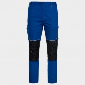 Pantaloni de lucru MELBOURNE STRETCH SPECIAL ROYAL BLUE/BLACK 1