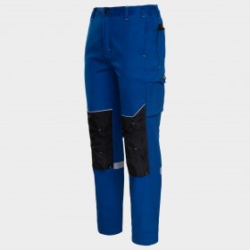 Pantaloni de lucru MELBOURNE STRETCH SPECIAL ROYAL BLUE/BLACK 3