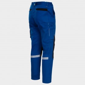 Pantaloni de lucru MELBOURNE STRETCH SPECIAL ROYAL BLUE/BLACK 7