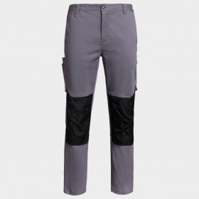 Pantaloni de lucru MELBOURNE STRETCH GREY/BLACK