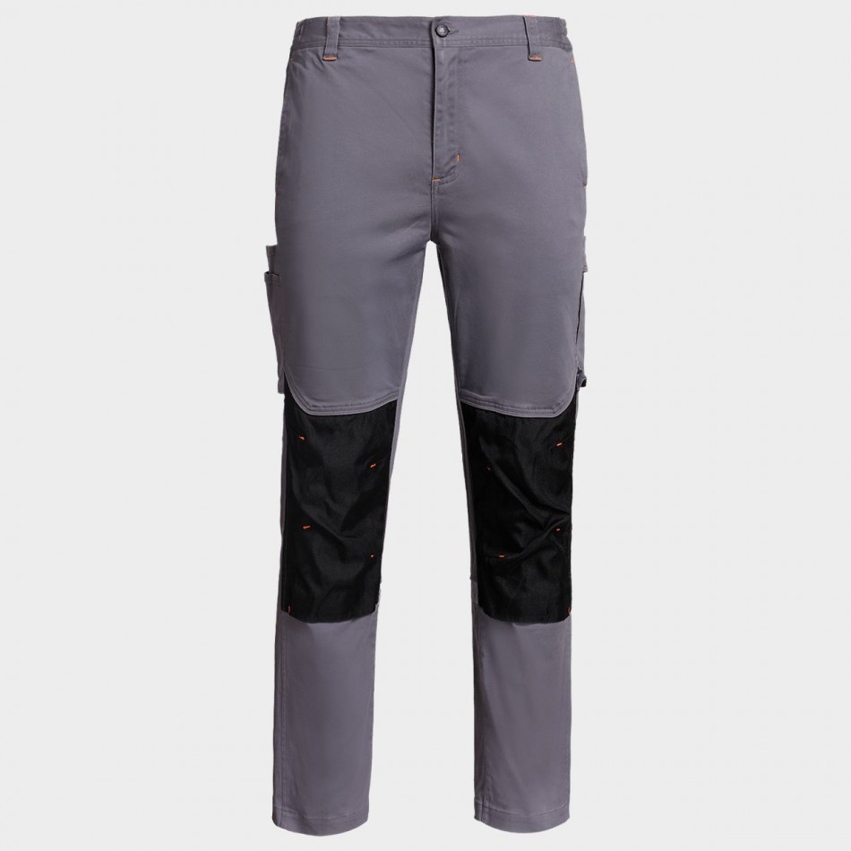Pantaloni de lucru MELBOURNE STRETCH GREY/BLACK