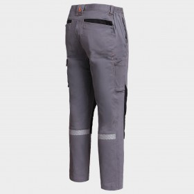 Pantaloni de lucru MELBOURNE STRETCH GREY/BLACK 7