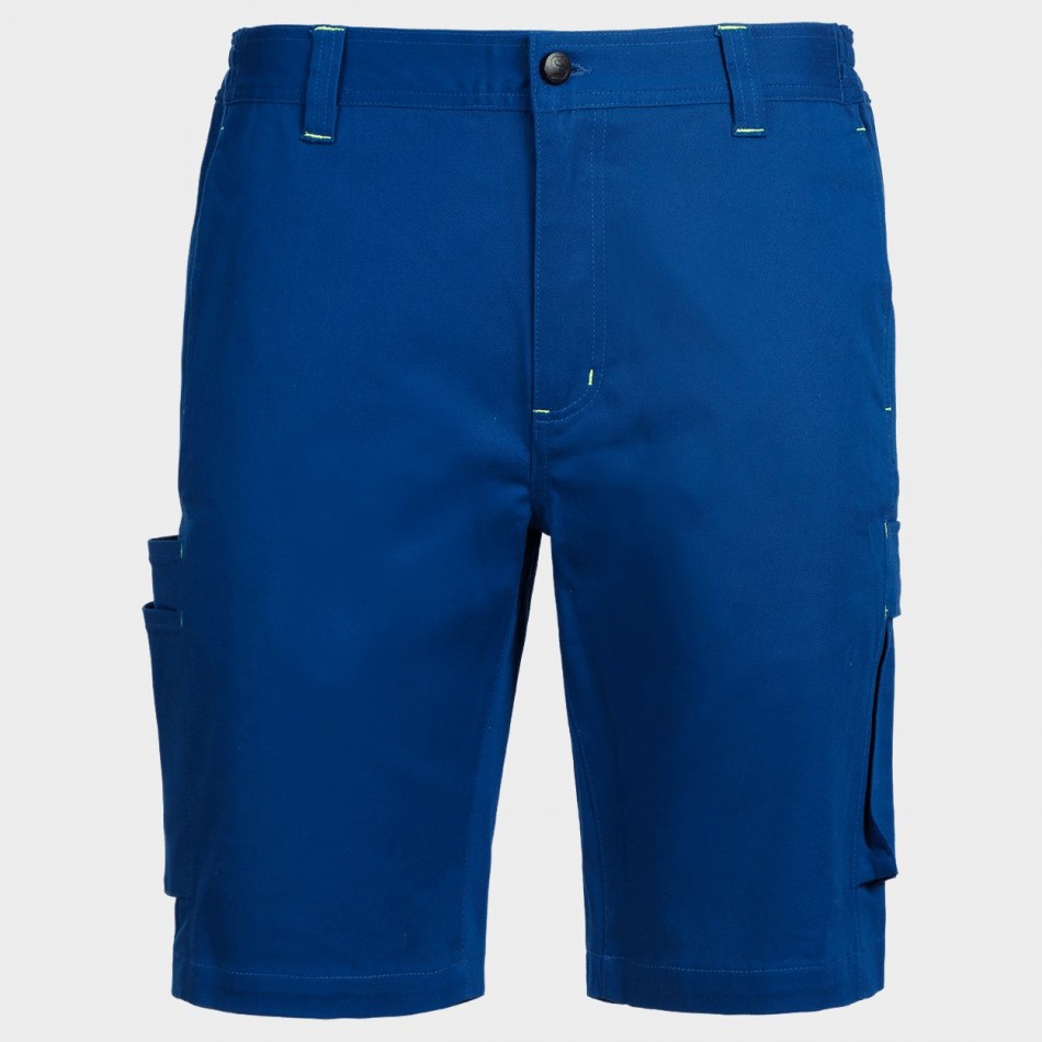 Pantaloni scurți de lucru MELBOURNE STRETCH SPECIAL ROYAL BLUE/BLACK