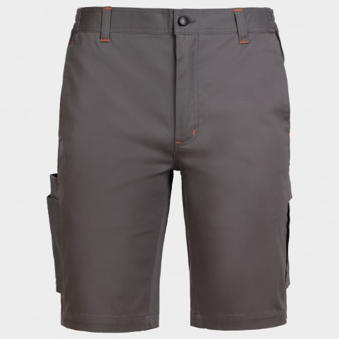 Pantaloni scurți de lucru MELBOURNE STRETCH  GREY/BLACK